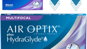Air Optix Plus HydraGlyde Multifocal - Lentes de Contacto para Presbicia