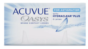 Acuvue Oasys para Astigmatismo con Hydraclear Plus - Lentes de Contacto Quincenales